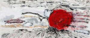 Emilio Fatuzzo Hora de viento, viento señudo. Como yo mismo; sin desenclace. Acrilico sobre tela 2013