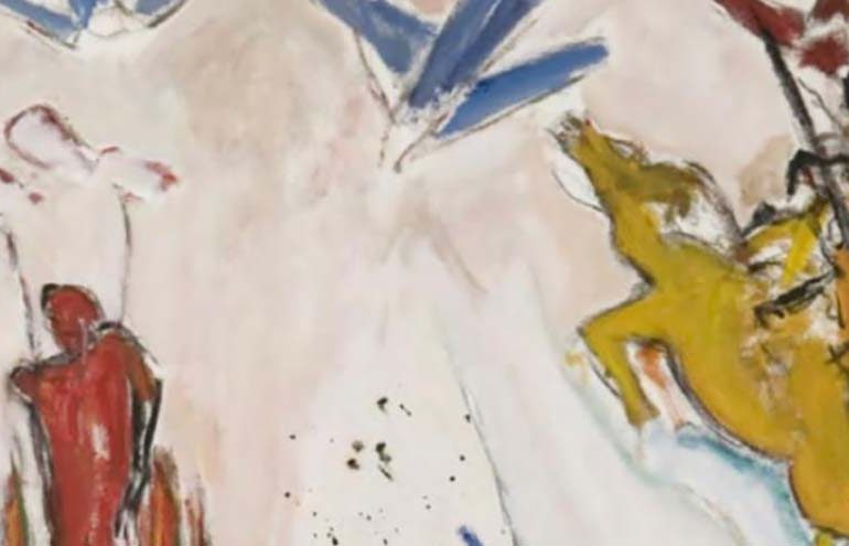 Germán Gárgano, Emilio Fatuzzo Oleo y acrílico sobre tela