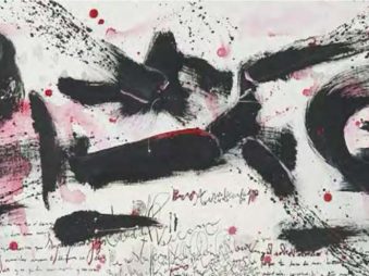 León Ferrari Emilio Fatuzzo Acrílico sobre papel y madera