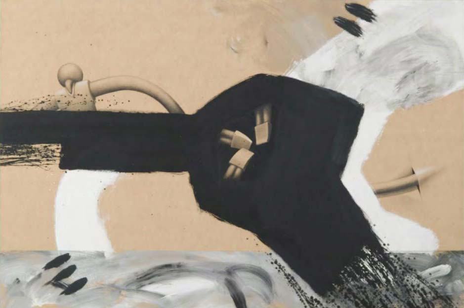 Miguel Ángel Ferreyra, Emilio Fatuzzo Grafito y acrílico sobre madera