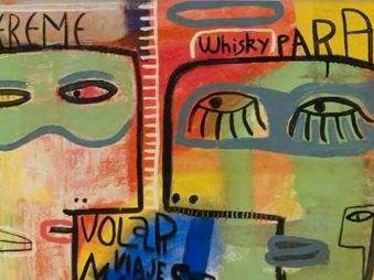 Milo Lockett - Emilio Fatuzzo Esmalte Sintético sobre tela